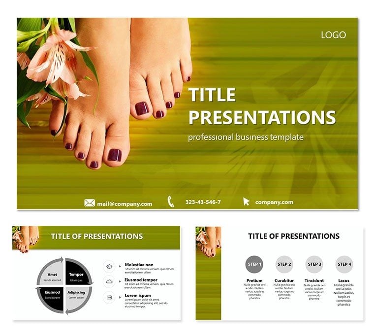 Foot Treatment PowerPoint templates
