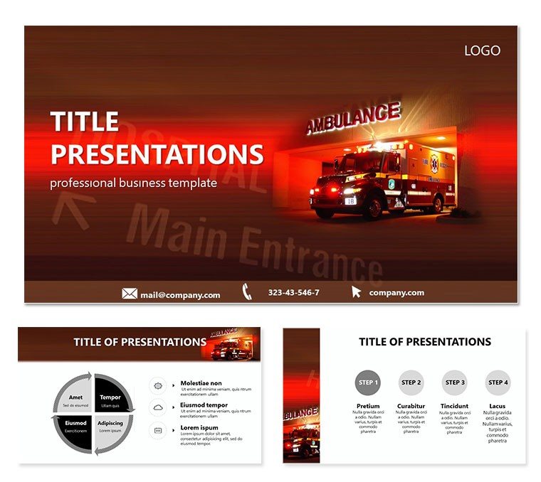 Hospital Emergency PowerPoint templates