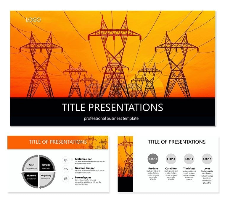 Fundamentals of Electricity PowerPoint Template: Presentation