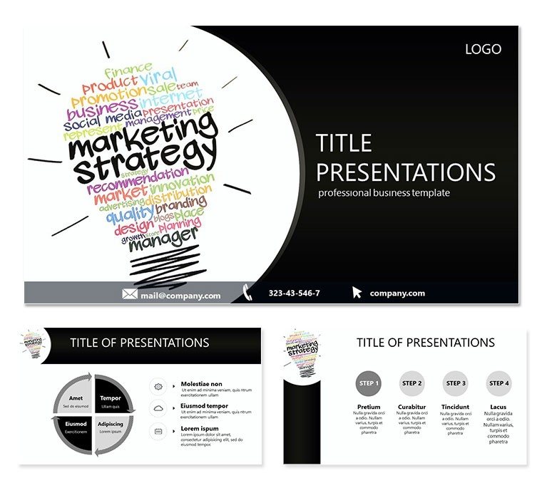 Marketing Strategy Idea PowerPoint template