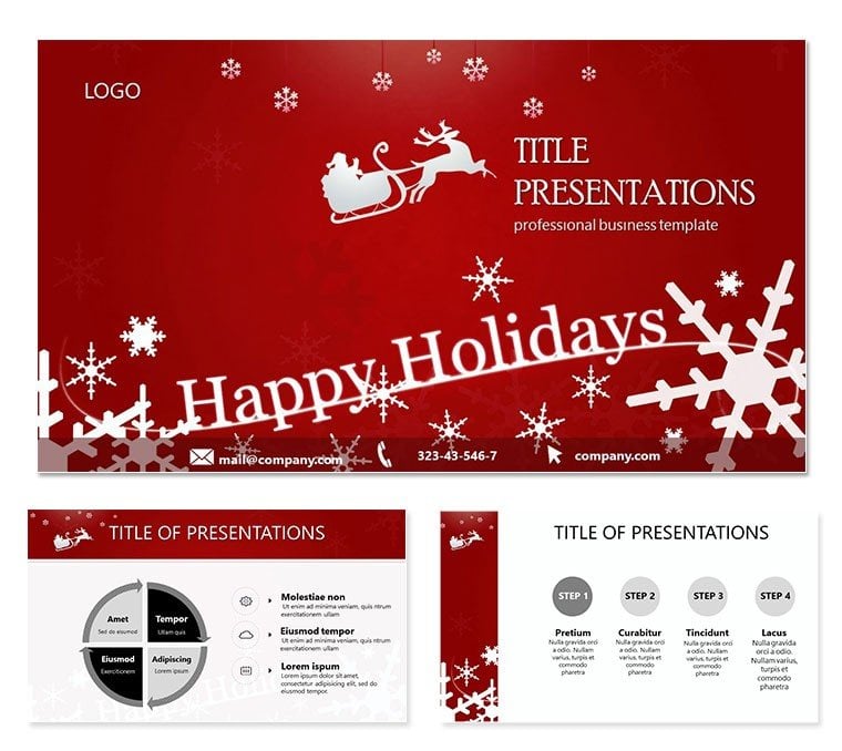 Happy Holidays PowerPoint Template