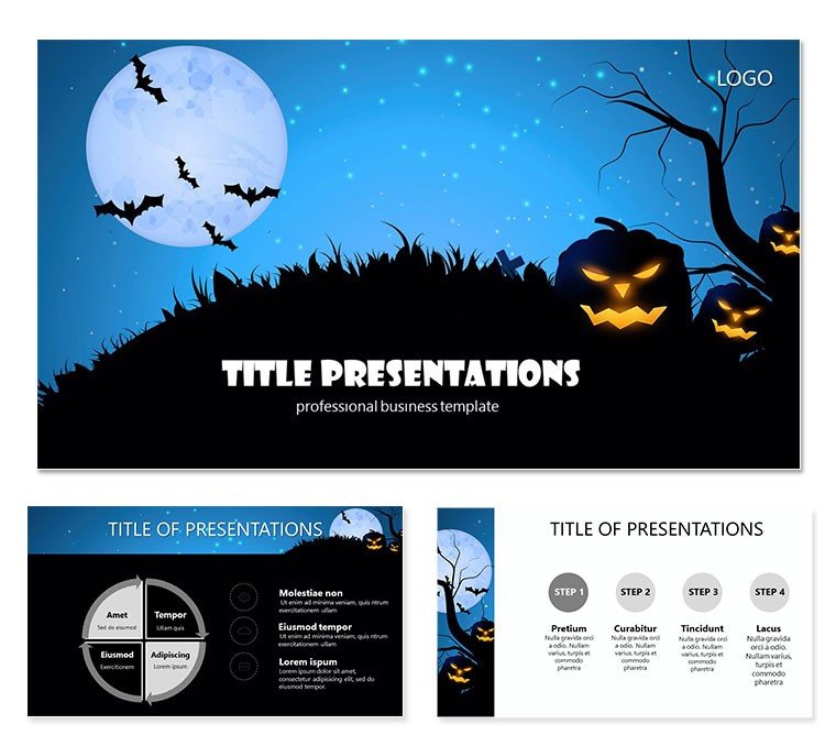 Halloween Events PowerPoint Template for Presentation