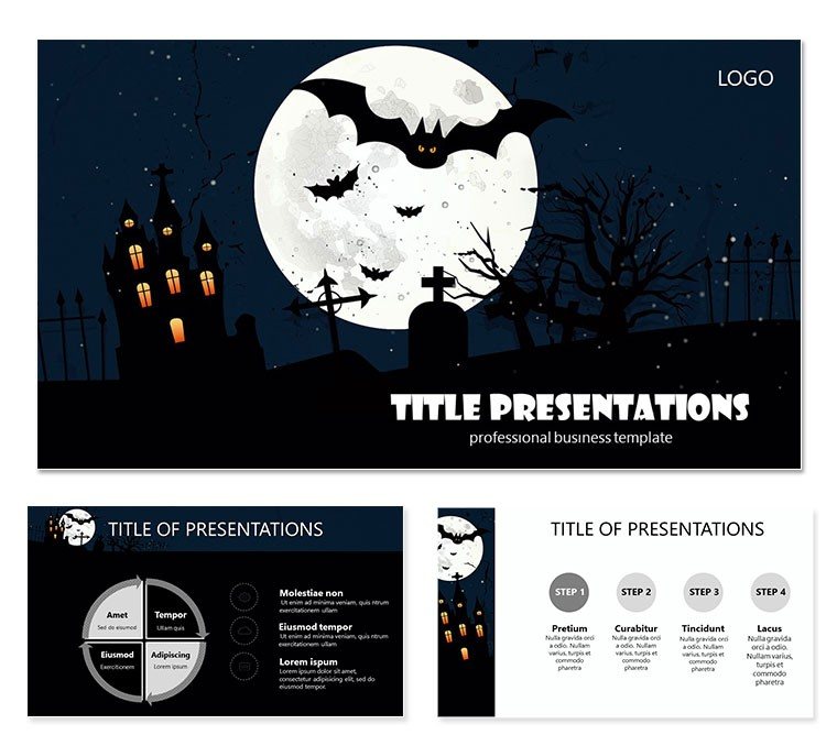 Halloween Recipes PowerPoint templates