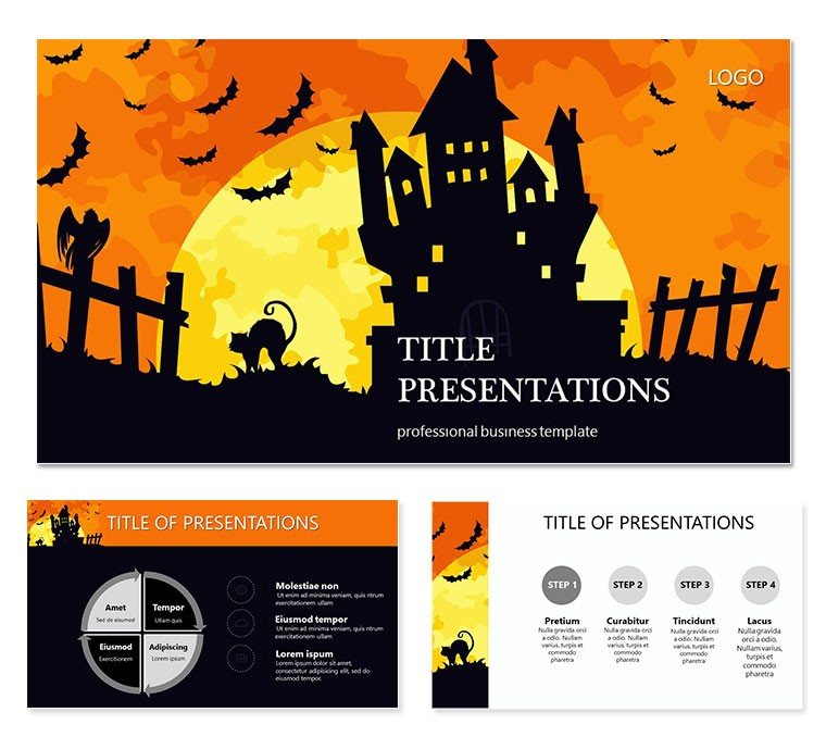 Fun on Halloween PowerPoint templates