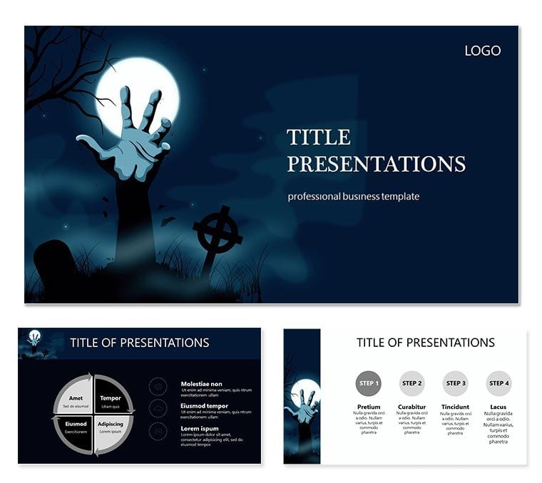 Happy Holiday Halloween PowerPoint Template - Download