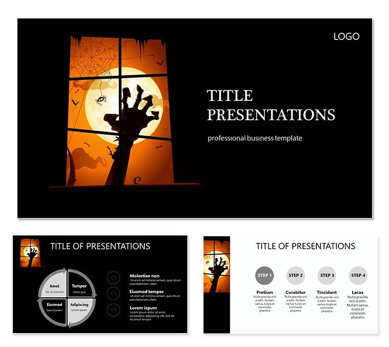 Corpse Window PowerPoint templates