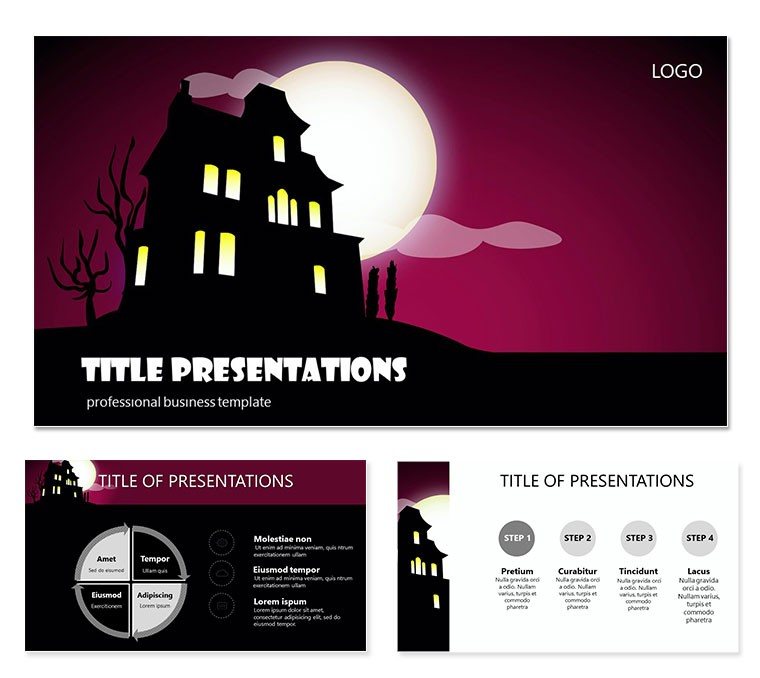 House of horrors PowerPoint templates