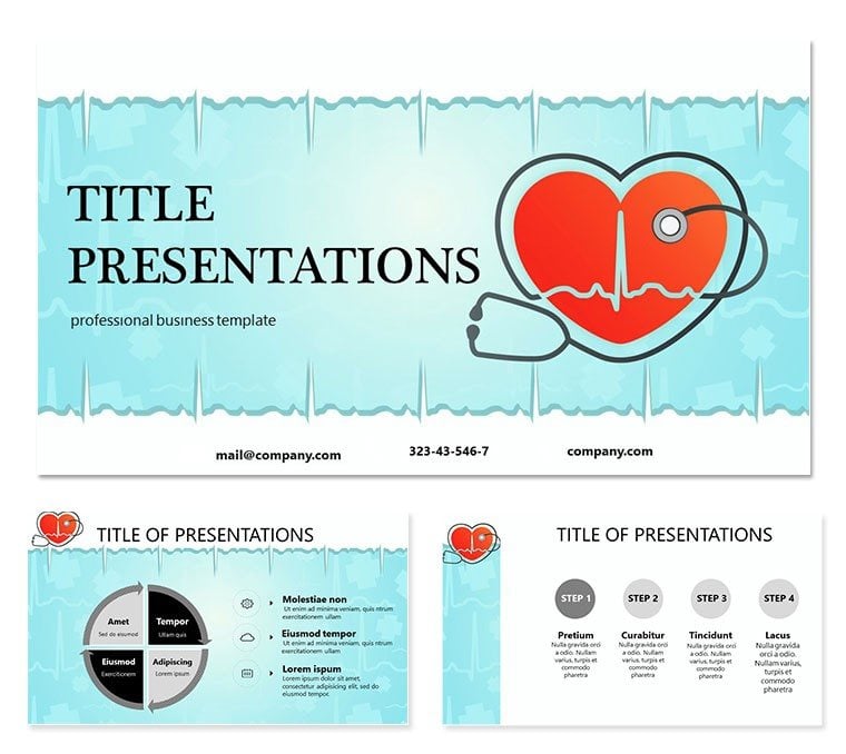 Cardiologist PowerPoint template