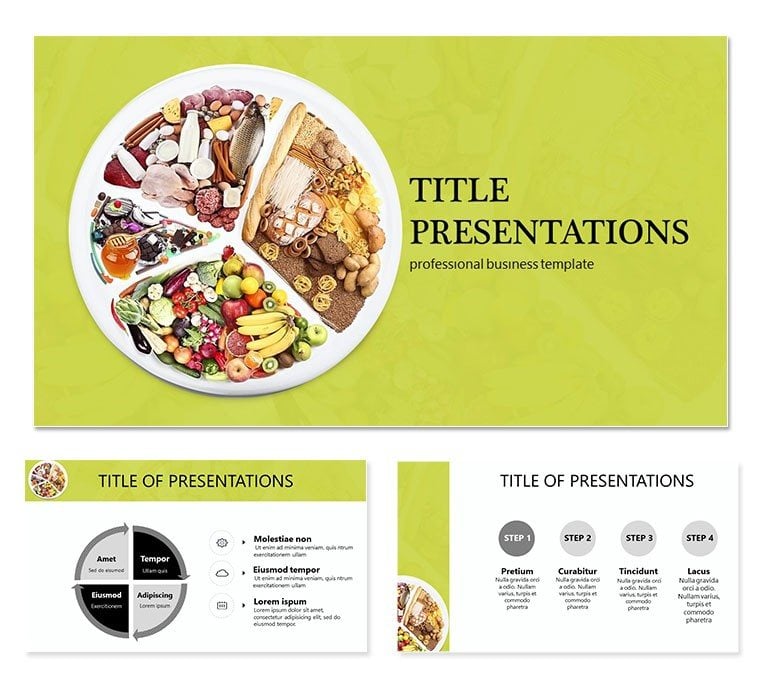 Dishes PowerPoint template