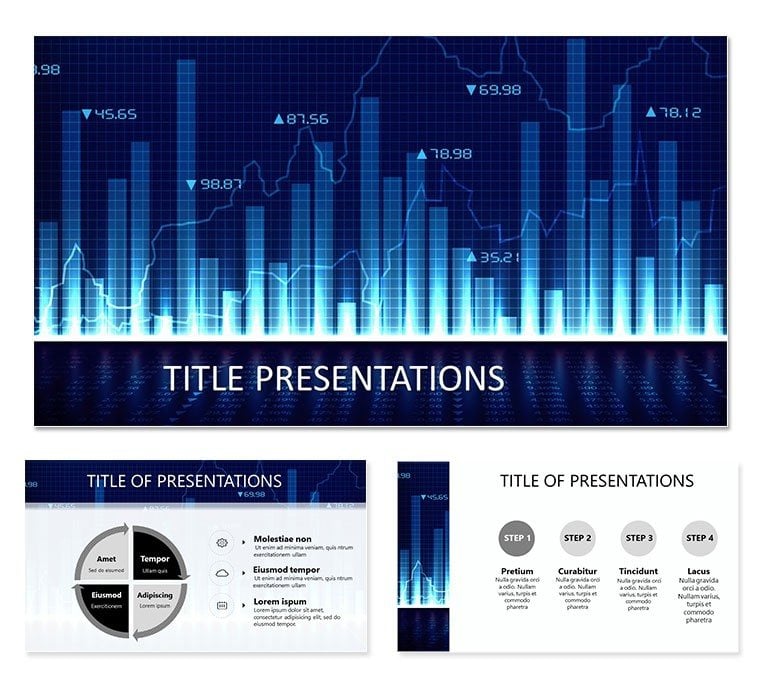 Analyst: Rising Prices PowerPoint template