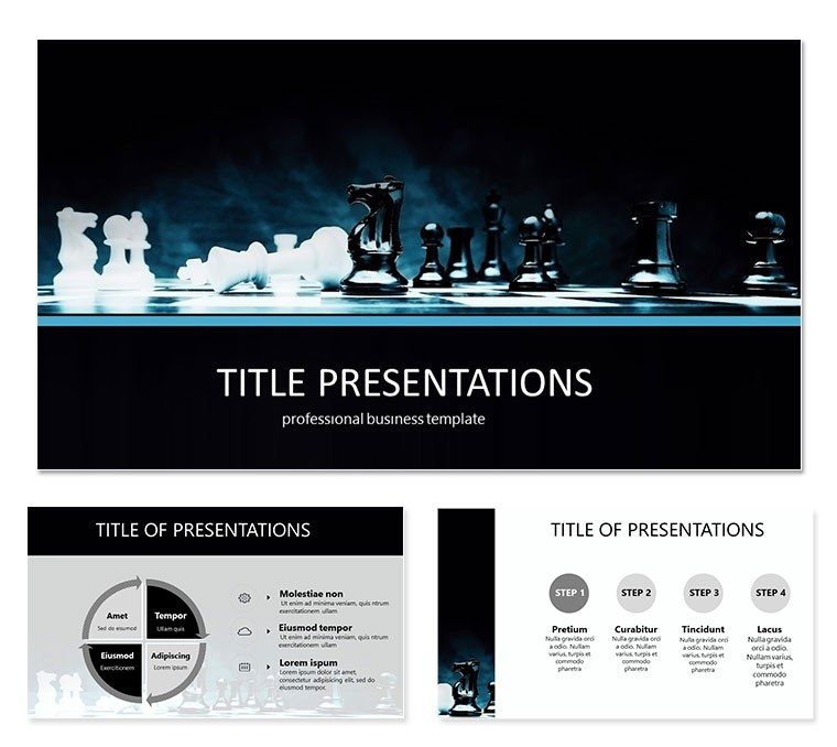 Strategy and Tactics PowerPoint template