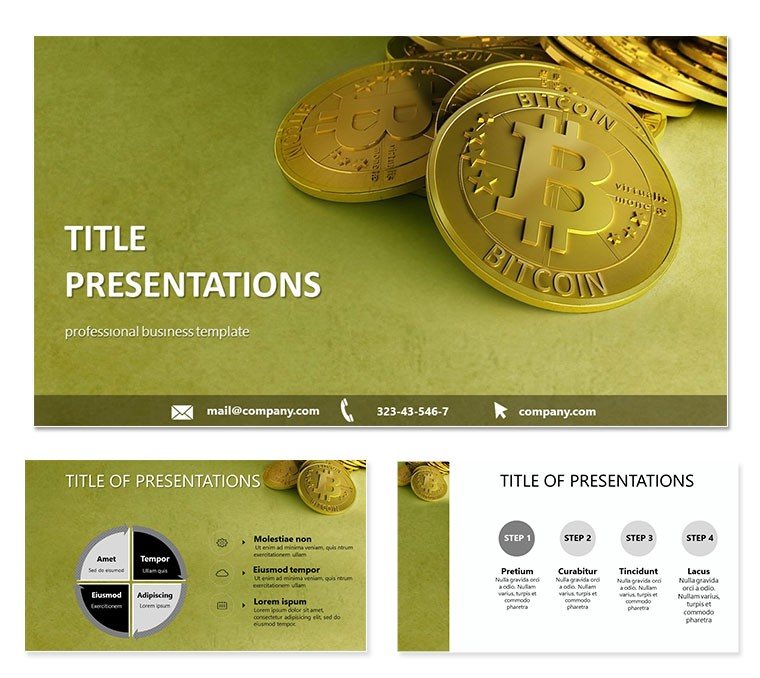 Bitcoin money PowerPoint presentation