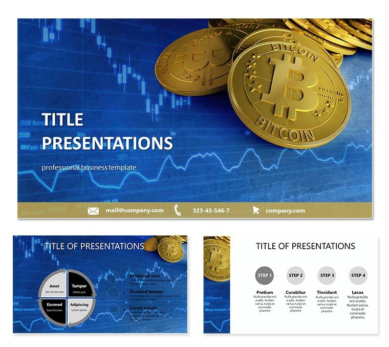 Bitcoin life PowerPoint templates