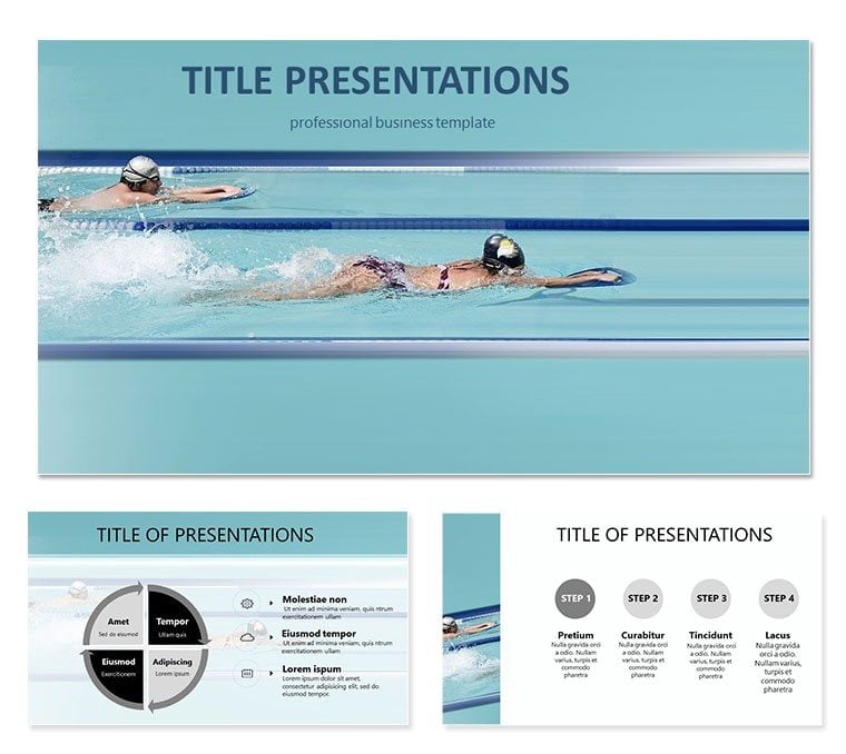 Sport Swimming PowerPoint templates