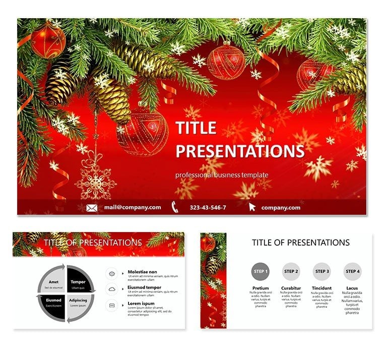 Miracles Christmas PowerPoint templates