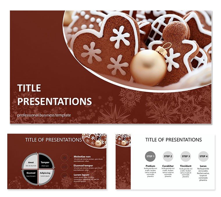 Christmas Baking PowerPoint template