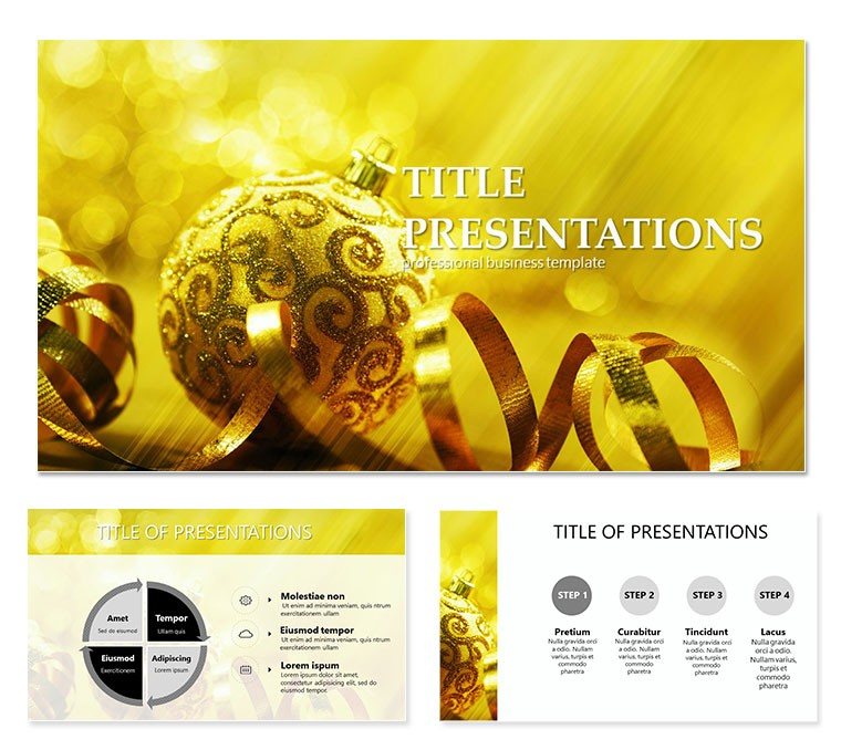 Family Christmas PowerPoint template