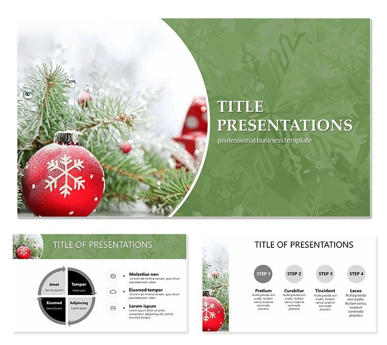 Christmas, Great Family Holiday PowerPoint template