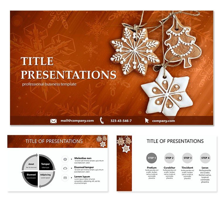 Holiday : Christmas Sweets PowerPoint templates