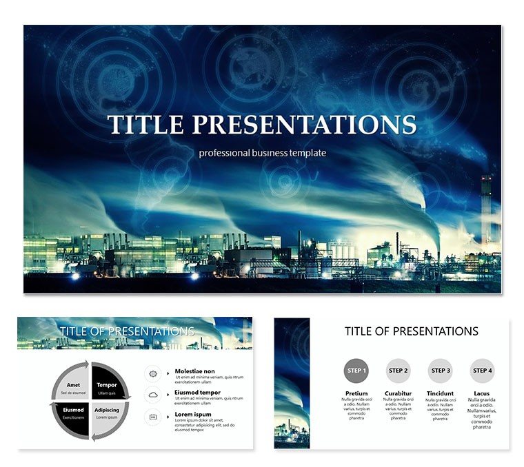 Company Industry PowerPoint Template Presentation