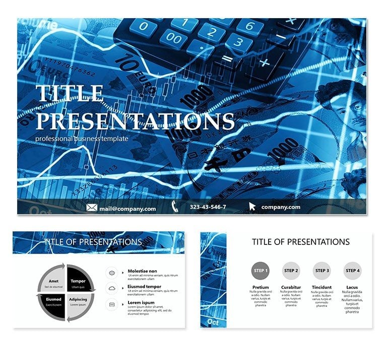 Foreign Currency Exchange Rate PowerPoint templates