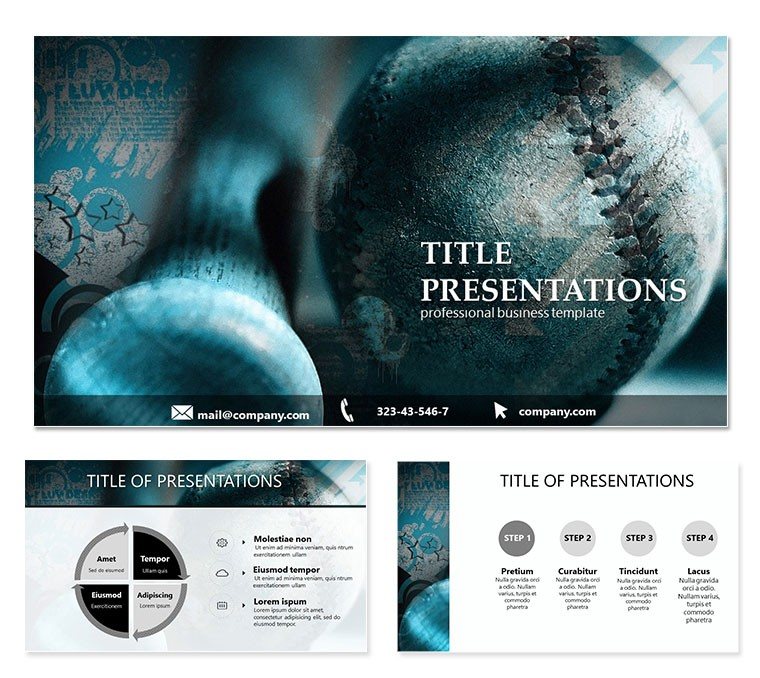 Baseball PowerPoint presentation template