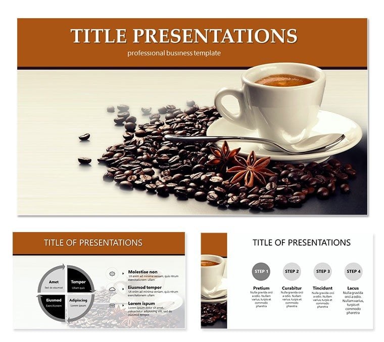 Coffee Drinks PowerPoint templates
