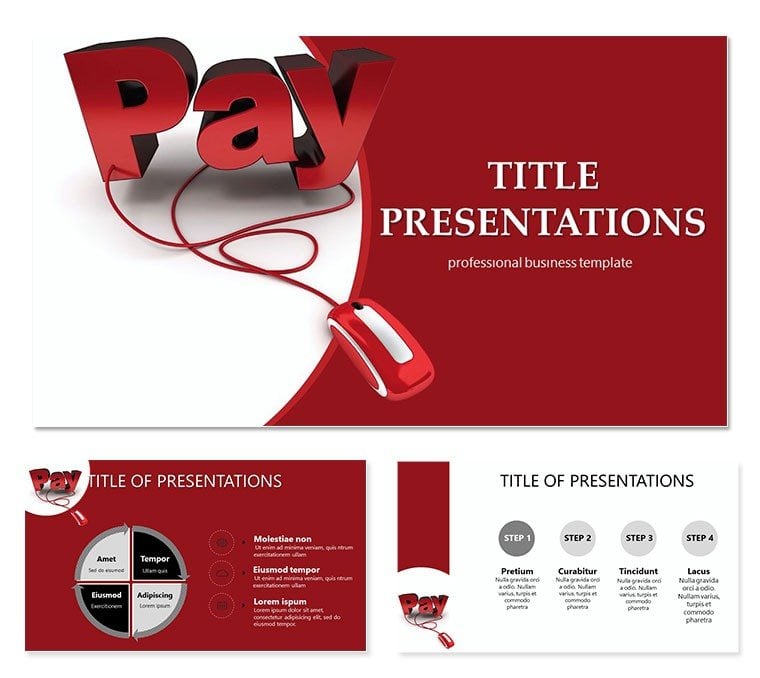 Online Pay PowerPoint templates