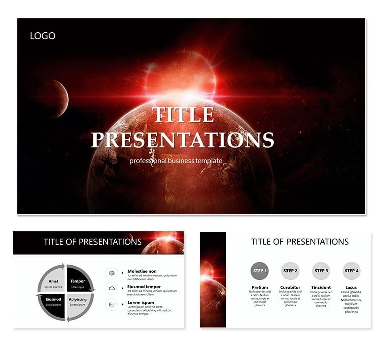 Light Space PowerPoint templates
