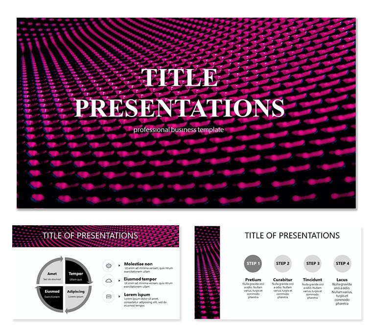 Abstract Painting PowerPoint Template: Presentation