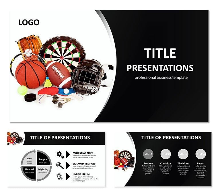 All objects for sports PowerPoint templates