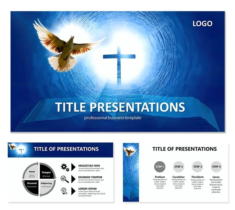 Gospel Bible PowerPoint Template | Professional Presentation Slides