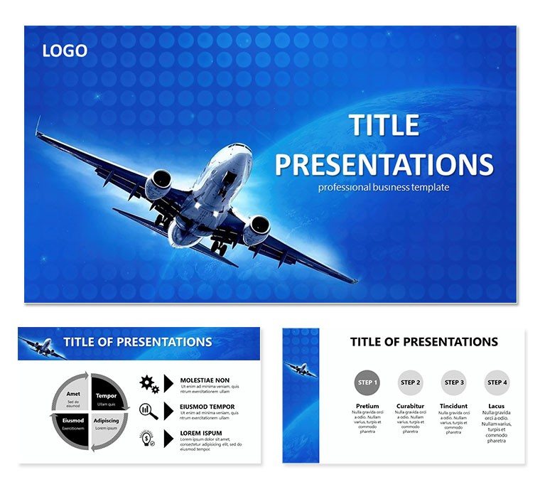 Airplane PowerPoint Presentation Templates