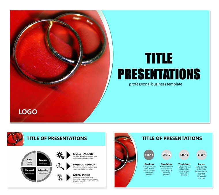 Engagement Rings presentation PowerPoint templates