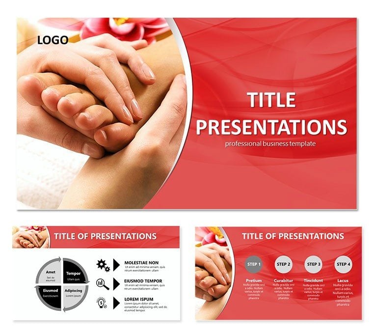Foot Spa PowerPoint templates