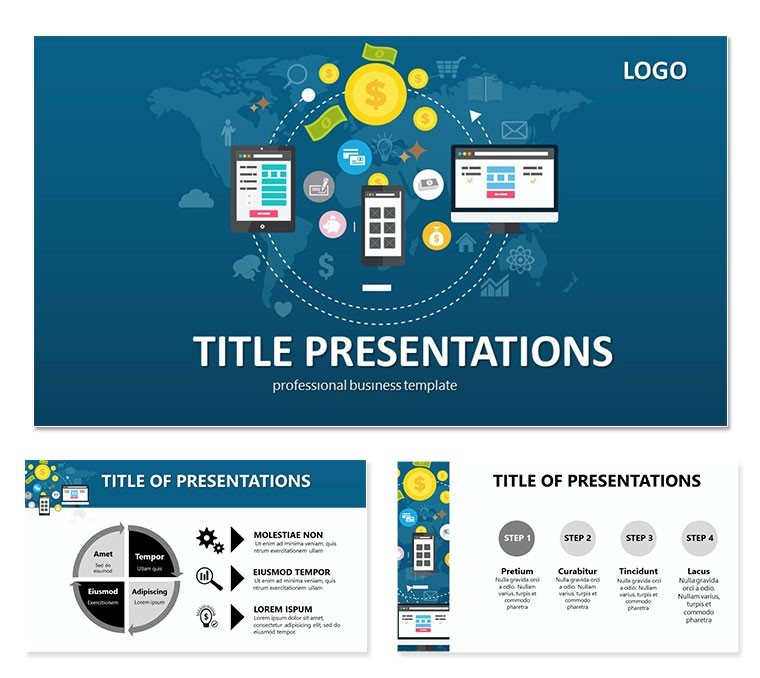 Social Media PowerPoint Template: Presentation