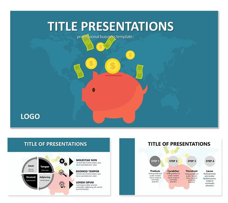 Financial Presentation with Accounting for Private Companies PowerPoint Template