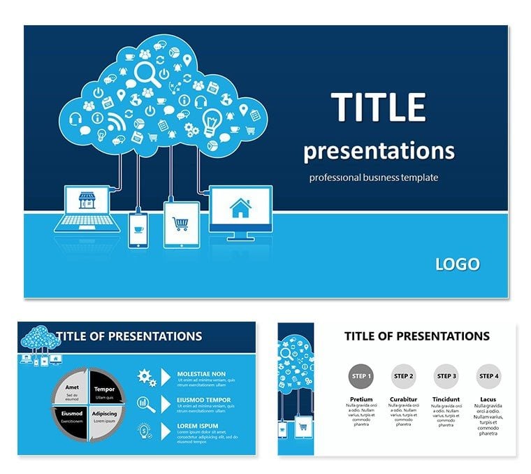 Network Solutions PowerPoint templates