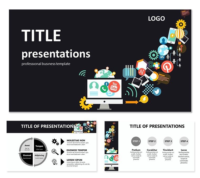 Online Marketing PowerPoint templates