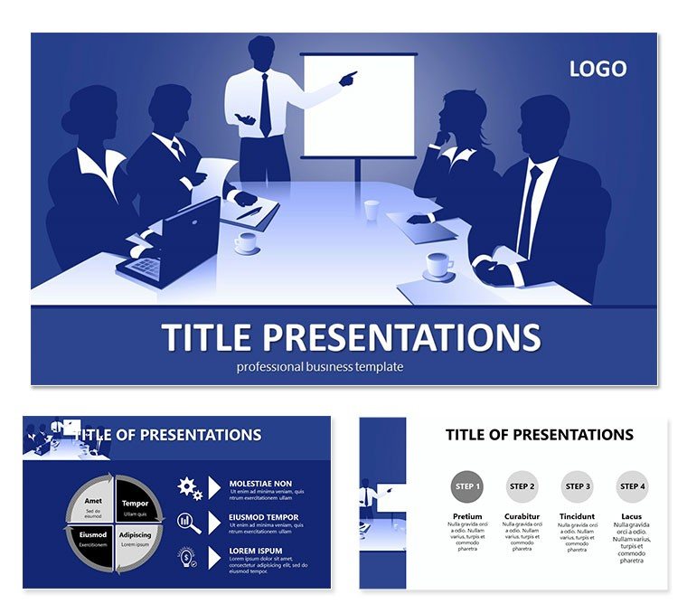 International Conference on Leadership PowerPoint templates