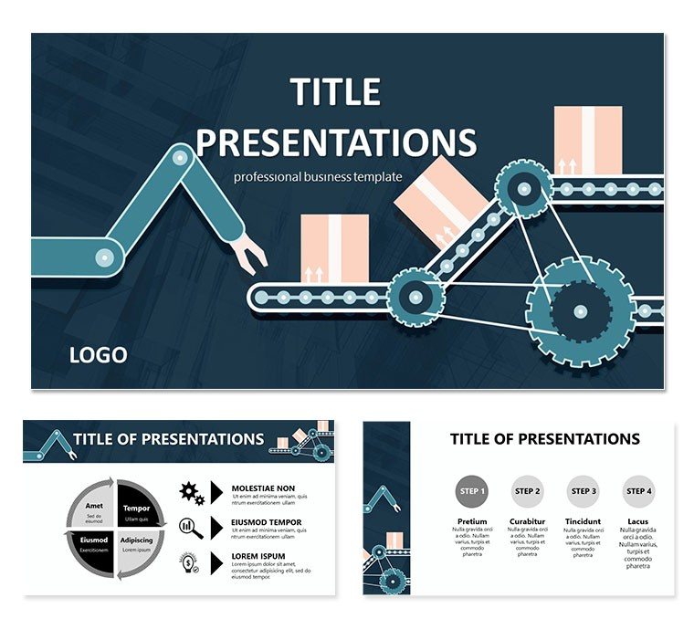 Mechatronics Engineering and Automation PowerPoint templates
