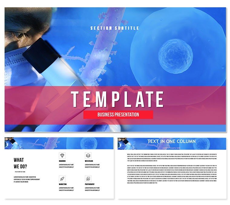 MICROBIOLOGY - PowerPoint Presentation Template