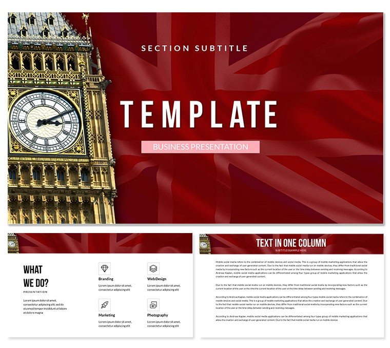 United Kingdom PowerPoint Template | Professional Presentation