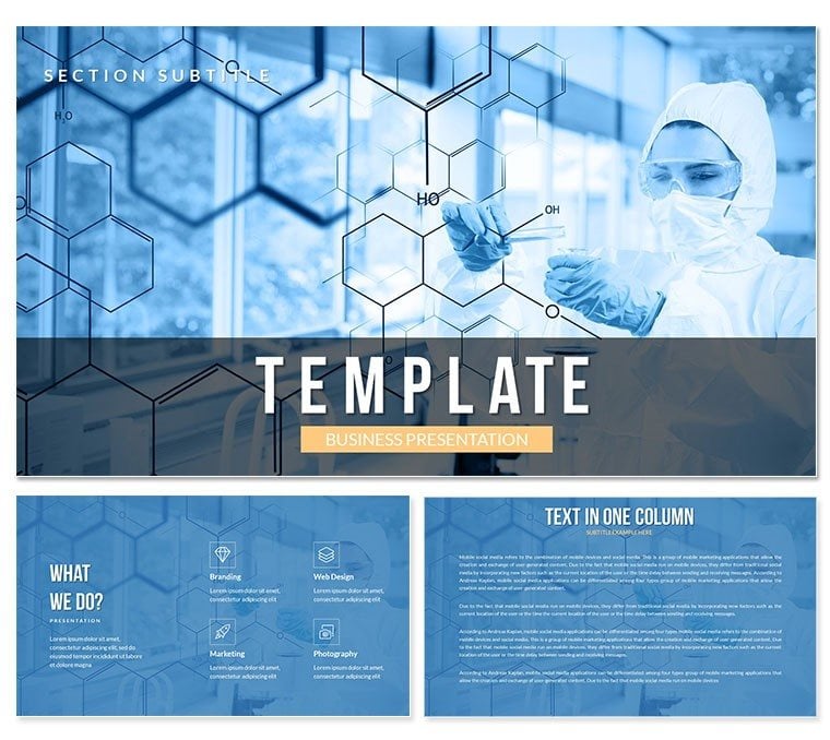 Laboratory Research PowerPoint Presentation Templates