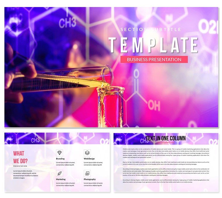 Clinical labs PowerPoint template Presentation