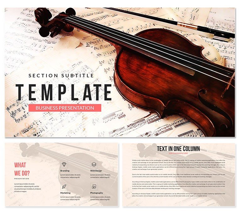 Music Lessons PowerPoint templates