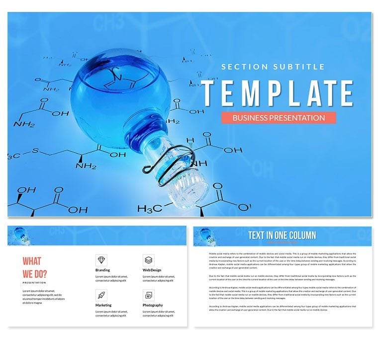 Chemical Science PowerPoint Templates Presentation