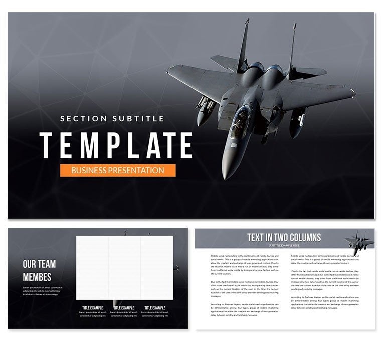 Air Force PowerPoint templates