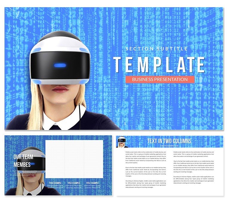 Virtual Console PowerPoint templates