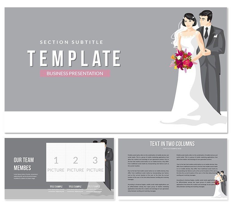 Wedding Photo PowerPoint templates Presentation